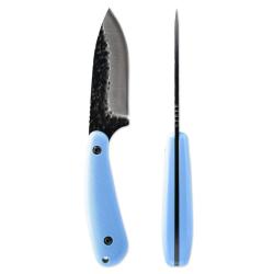 Couteau Fixe Skallywag Tactical Fireside Lame Acier 420 Manche Nylon Bleu &Eacute;tui Nylon SKW17036