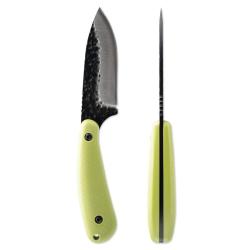 Couteau Fixe Skallywag Tactical Fireside Lame Acier 420 Manche Nylon Vert &Eacute;tui Nylon SKW17035