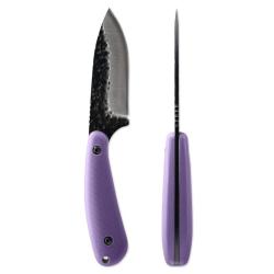 Couteau Fixe Skallywag Tactical Fireside Lame Acier 420 Manche Nylon Violet &Eacute;tui Nylon SKW17034