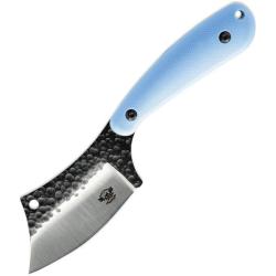 Couteau Fixe Skallywag Tactical Mantis Lame Acier 420 Manche Nylon Bleu &Eacute;tui Nylon SKW17030