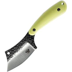 Couteau Fixe Skallywag Tactical Mantis Lame Acier 420 Manche Nylon Vert &Eacute;tui Nylon SKW17029