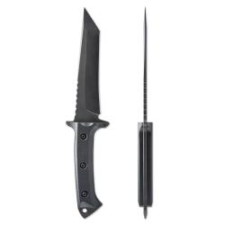 Couteau Fixe Skallywag Tactical Riptide Tanto Lame Acier D2 Manche G10 &Eacute;tui Kydex SKW17016