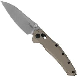 Couteau Pliant Kershaw Bareknuckle DuraLock Lame Acier CPM MagnaCut Manche Aluminium USA KS6777FDESW