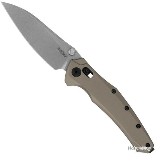 Couteau Pliant Kershaw Bareknuckle DuraLock Lame Acier CPM MagnaCut Manche Aluminium USA KS6777FDESW