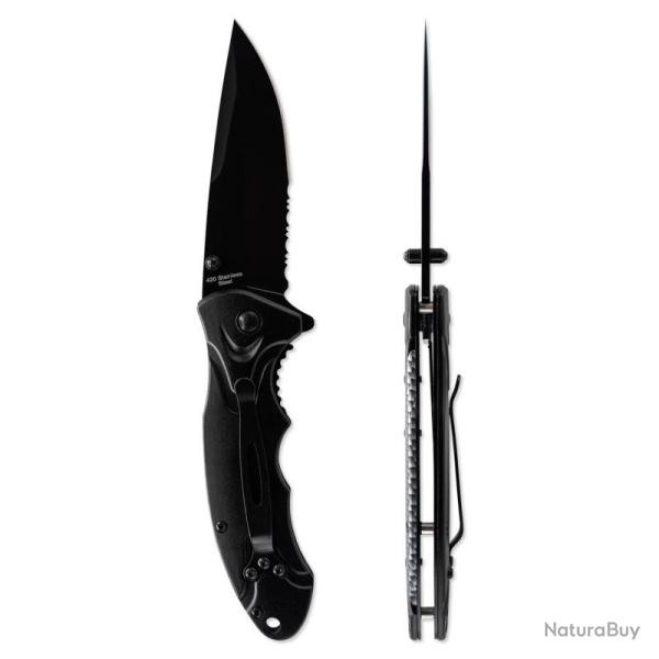 Couteau Pliant Skallywag Tactical Orca Lame Acier 420 Manche Aluminium Liner Lock SKW17001