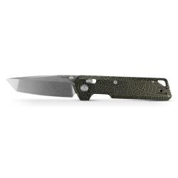 Couteau Vosteed Parallel Lame Tanto Acier S35VN Manche Titane Cuivre Delave Crossbar Lock VOSA3523