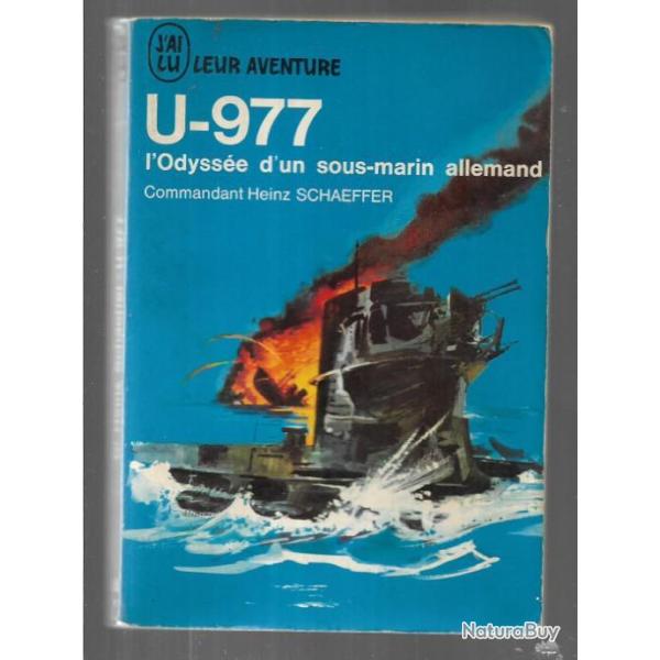 U-977. u-boot, u-boat.  l'odyss�e d'un sous-marin allemand ,  heinz schaeffer