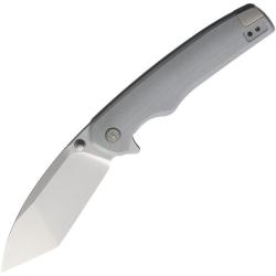 Couteau Petrified Fish Bat Lame Acier N690 Manche G10 Gris Linerlock PFK20GAW