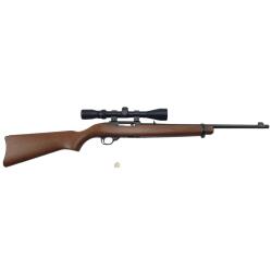 RUGER OCCASION - CARABINE SEMI-AUTO RUGER 10/22 FILET&Eacute;E CAL.22LR + LUNETTE BUSHNELL 3-9x40