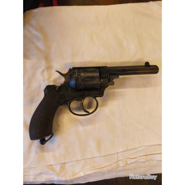 Revolver d'ordonnance belge elg mod�le 1882-W+F Cal 7,5 cat�gorie D superbe pi�ce