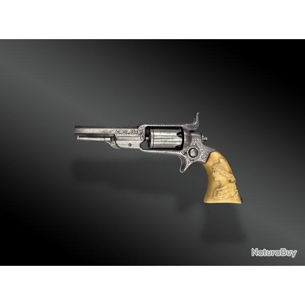 REVOLVER COLT ROOT, MOD�LE 1855 SIDEHAMMER