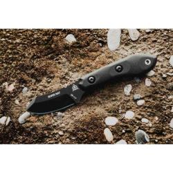 Couteau Fixe TOPS Knives River Rat RRT-01 Lame Acier 154CM Manche Micarta Etui Kydex USA TPRRT01