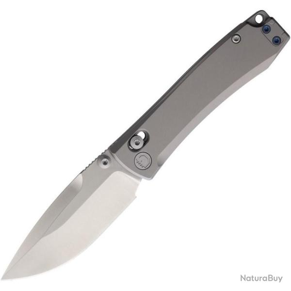 Couteau Daggerr Nightmare 77 X-Lock Drop Point Thumb Stud Acier MagnaCut Manche Titane DGRF72MTSG
