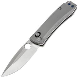 Couteau Daggerr Nightmare 63 X-Lock Drop Point Acier MagnaCut Manche Titane Gris Satin DGRF72MRDSG
