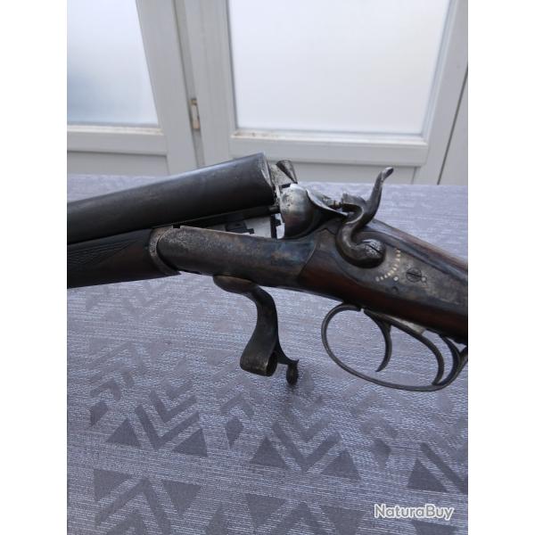 Superbe fusil cal 12 medaill� d'or cat D