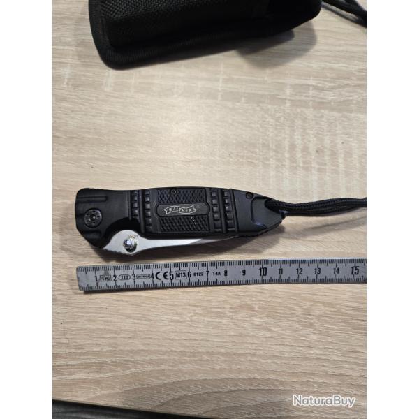 Couteau walther tactique
