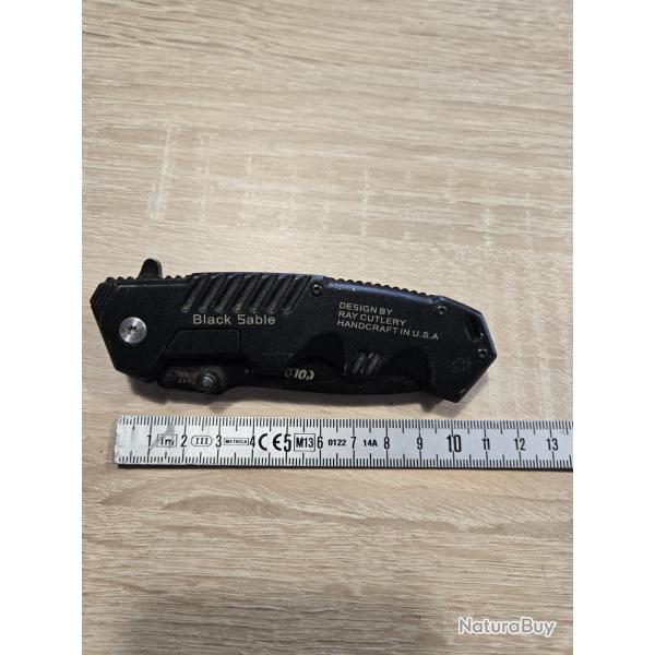 Couteau cold steel black sable