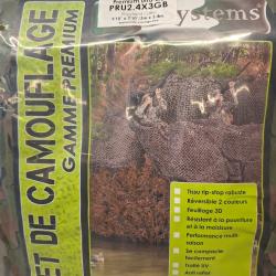 FILET DE CAMOUFLAGE 3 X 2.40M WOODLAND CAMO