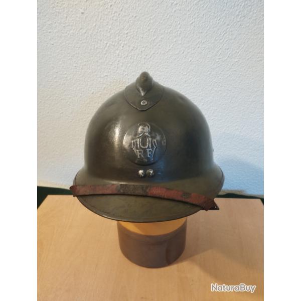 Casque Militaire Fran�ais Adrian  " G�nie"  m/37