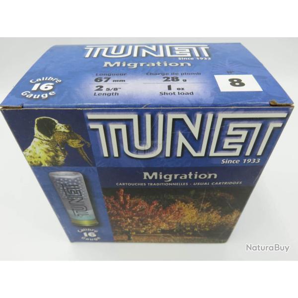 TUNET MIGRATION CAL 16 N-8 BG 28G X25