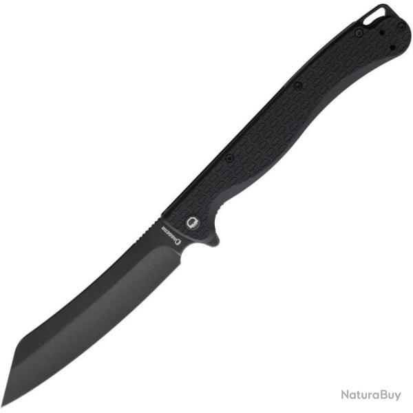Couteau Daggerr Tesak Linerlock Sheepsfoot Acier 8Cr14MoV Manche FRN Noir Blackwash DGRTKFBKBW