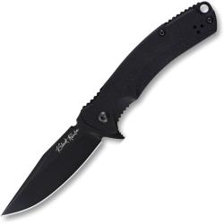 Couteau V Nives Rambo Shorty Pro Noir Lame Acier D2 Manche Framelock VNI33GPBBK
