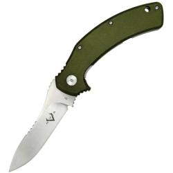 Couteau V Nives Mini ADAPPT Vert Lame Acier D2 Manche Framelock VNI31FPGR