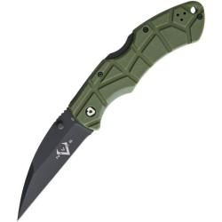 Couteau V Nives Rocky Vert Lame Acier D2 Manche Lockback VNI30190