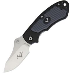 Couteau V Nives Stout Noir Lame Acier 8Cr13MoV Manche Linerlock VNI30145