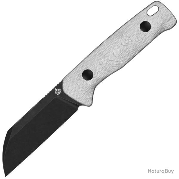 Couteau Fixe QSP Knife Baby Penguin Lame Acier 14C28N Manche G10 � Feuille D'aluminium QS130BPD2