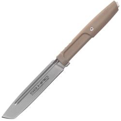 Couteau Extrema Ratio Mamba Lame Acier N690 Manche Forprene Sable &Eacute;tui Kydex Made In Italy EX0477DW