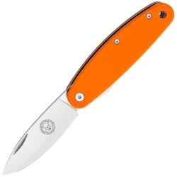 Couteau BRK-Esee Churp Lame Acier D2 Manche G10 Orange Liner Lock BRKC4