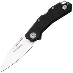 Couteau Viper Alfa Lame Acier CPM MagnaCut Manche G10 Noir Back Lock Made In Italy V6020GB