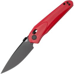 Couteau Bestech Mothus Lame Acier 14C28N Manche G10 Rouge Crossbar Lock BTKG67H