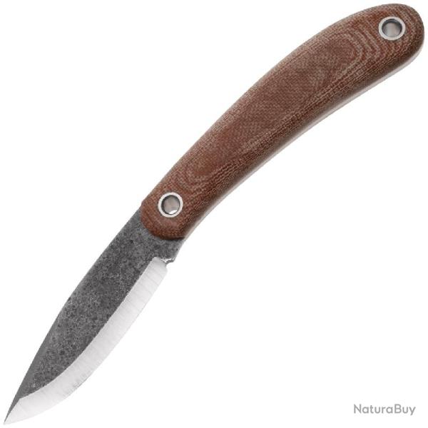 Couteau Condor Zolya Lame Acier 1095 Manche Micarta Marron �tui Cuir Made In El Salvador CTK82229HC