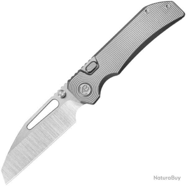 Couteau KB Knives Venom Top Lame Acier S90V Manche Titane Top Liner Lock KUB435A