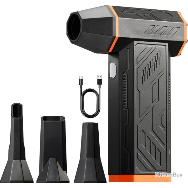 Souffleur Air Comprim� 110000 TR/Min, Soufflette �lectrique avec Batterie 2000 mAh, Mini Souffleur P