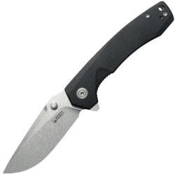 Couteau Kubey Calyce Lame Acier 14C28N Manche G10 Noir Liner Lock KUB901O