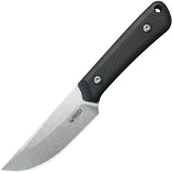 Couteau Fixe Kubey Thorn Lame Acier 14C28N Manche G10 Noir &Eacute;tui Kydex Noir KUB413A