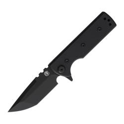 Couteau Pliant Chaves T.A.K. Redencion Tanto Lame Acier Elmax Noire Manche G10 Noir CHAV14511