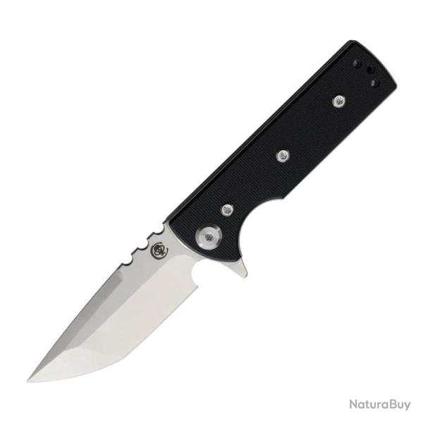 Couteau Pliant Chaves T.A.K. Redencion Tanto Lame Acier Elmax Manche G10 Noir Linerlock CHAV14509