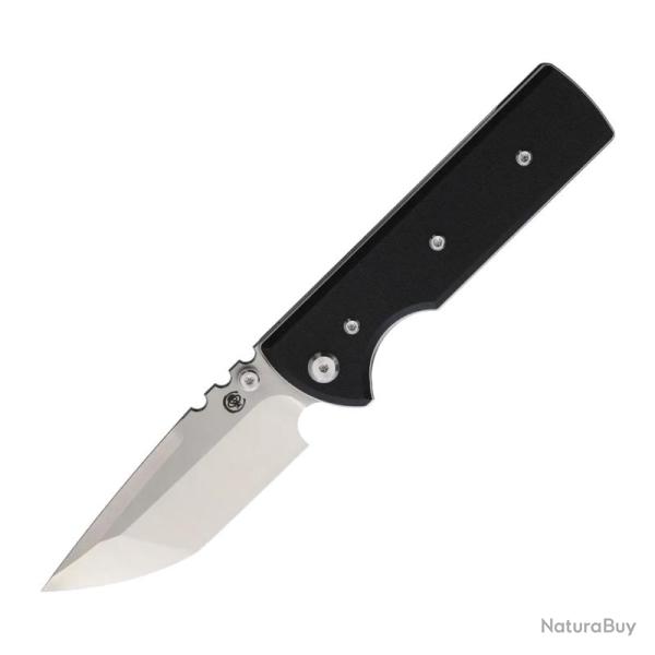 Couteau Pliant Chaves NTAK Redencion Tanto Lame Acier Elmax Manche G10 Noir Linerlock CHAV14505