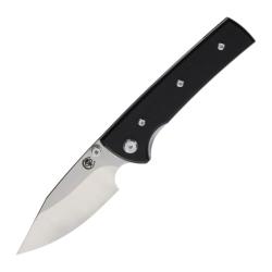 Couteau Pliant Chaves Scapegoat Street Spear Point Lame Acier Elmax Manche G10 Noir CHAV14502