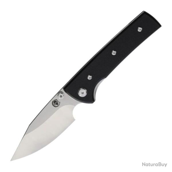 Couteau Pliant Chaves Scapegoat Street Spear Point Lame Acier Elmax Manche G10 Noir CHAV14502