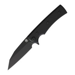 Couteau Pliant Chaves Sangre Street Wharncliffe Lame Acier Elmax Noire Manche G10 Noir CHAV14501