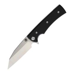 Couteau Pliant Chaves Sangre Street Wharncliffe Lame Acier Elmax Manche G10 Noir Linerlock CHAV14500