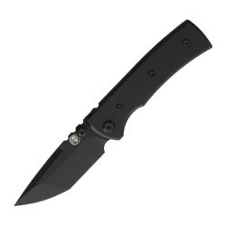 Couteau Pliant Chaves Redencion Street Tanto Lame Acier Elmax Noire Manche G10 Noir CHAV14495
