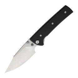 Couteau Pliant Chaves Scapegoat 229 Spear Point Lame Acier Elmax Manche G10 Noir Linerlock CHAV14490