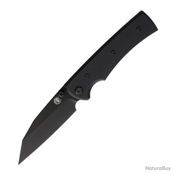 Couteau Pliant Chaves Sangre 229 Wharncliffe Lame Acier Elmax Noire Manche G10 Noir CHAV14489
