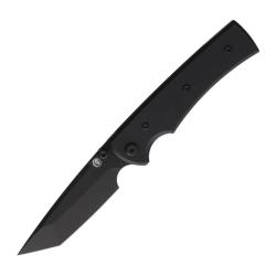 Couteau Pliant Chaves Liberation 229 Tanto Lame Acier Elmax Noire Manche G10 Noir CHAV14487